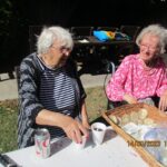 Elderly residents cultivate joy Planting winter flowers and plants at Victoria Grand Care Home