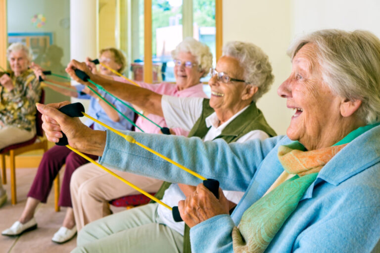 The Importance of Exercise for Elderly Residents