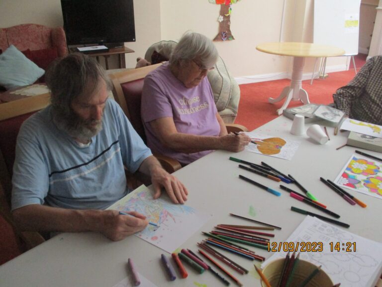 The power of having art activities for elderly residents at Victoria Grand Care Home