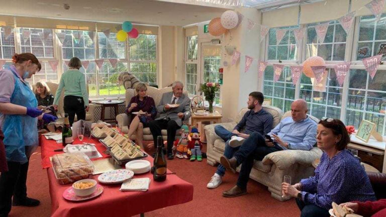 Visiting Loved Ones in Our Care Home