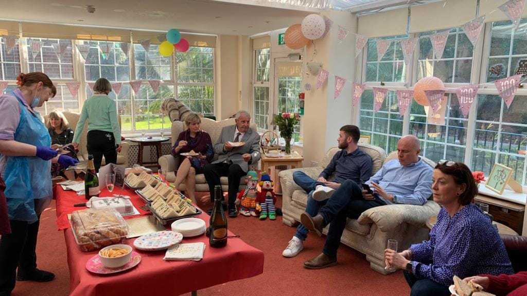 Visiting Loved Ones in Our Care Home