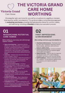 Choosing a Care Home Checklist